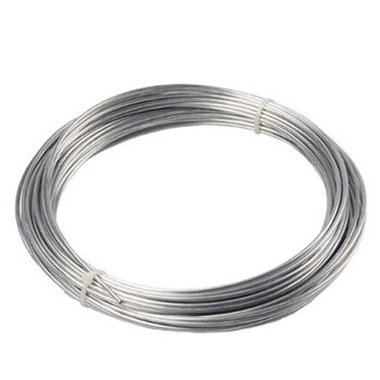 筑采 镀锌铁丝搭大棚铁线丝挂窗帘晾衣绳铁丝线工地户外搭建铁丝8号【直径4mm约10公斤】1捆