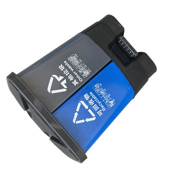 苏识 YJ-A133 户外双桶脚踏式连体可回收环卫四色分类垃圾箱 55L 蓝灰分类桶