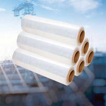 飞尔（FLYER）手用缠绕膜 自粘性拉伸膜 宽50cm 净重3kg/卷 膜厚2丝 6卷1箱