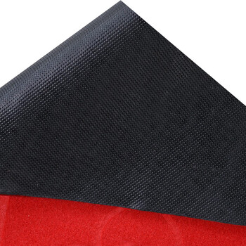 兰诗（LAUTEE）WSD0011 PVC压花地毯酒店走廊迎宾整铺耐脏防滑地垫 灰色 宽1.8米*长1米