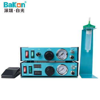 深圳白光(BAKON)BK893全自动滴胶机拔码式点胶机数显可定时出胶0.0001mL企业定制