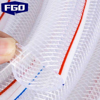 FGO 蛇皮管 聚氯乙烯（PVC）纤维增强软管  内径12mm（壁厚3mm) （100米配2卡箍）