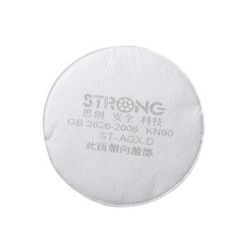 思创科技 圆形螺纹口活性炭滤毒盒防无机气体或蒸汽 ST-LDY1 2只