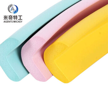 米奇特工(Agents mickey)2米防撞条 加厚安全防护宿舍脚踏垫防撞 米色标准L型防撞条