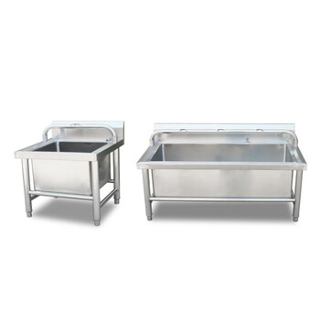 庄太太【201高架100*60*30深55高】不锈钢拖把池墩布池拖布池洗物池洗布池