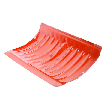 者也 手推式除雪工具 多功能推雪铲加厚道路清雪铲锰钢淬火冰铲粮食铲杂物铲 锰钢推铲铲头