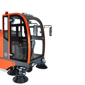 苏识 QJ0093 工业驾驶式扫地机工厂码头电动扫地车双吸尘清扫车