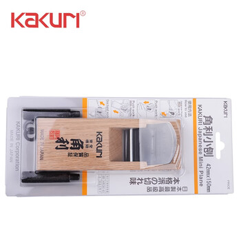 角利 KAKURI日本进口木工刨刨子刨刀手工推刨DIY木工木匠进口鲁班刨平刨12530铁柄小平刨 12530 其他 现货