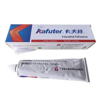 卡夫特 kafuter K-5707W 单组分室温固化硅橡胶 工程塑料粘接 白色 100克/支