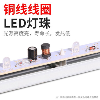 趣行 消防应急标识灯具 新国标LED安全出口指示牌 商用应急疏散通道指示灯 单面左向出口 大号60x20cm