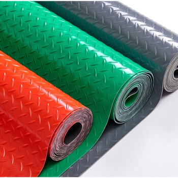 靓派 LIANGPAI 牛筋防滑垫1.2*15M PVC防水防油耐磨塑胶垫 工厂仓库地垫 厚1.6mm