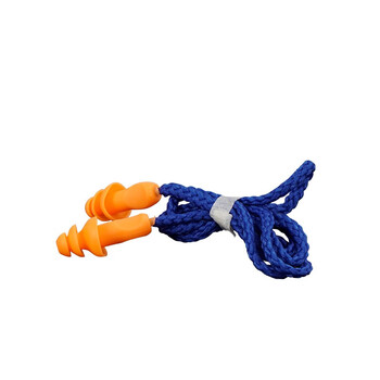 元汗1110防噪音耳塞男女 100付 独立包装 圣诞树型 硅胶带线降噪耳塞