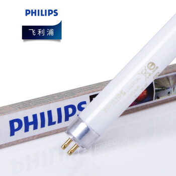 飞利浦（PHILIPS）照明企业客户 T5 日光荧光灯灯管 三基色格栅灯管 28W 1.2米 暖光 3000K 整箱40支 