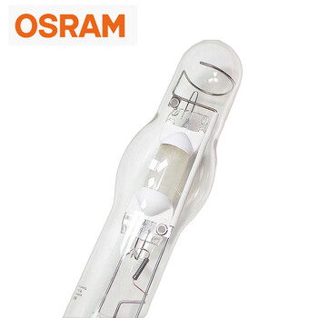 欧司朗(OSRAM)照明 企业客户 透明美标直管型金卤灯 HQI-BT 400W/N/SI/ CLEAR E40 O-D 优惠装6只  