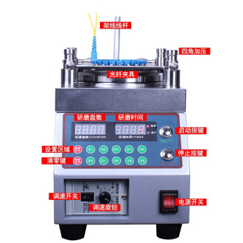 蓝邮 光纤跳线研磨机 四角加压 光纤研磨夹具 FC SC LC研磨夹具NBY-550