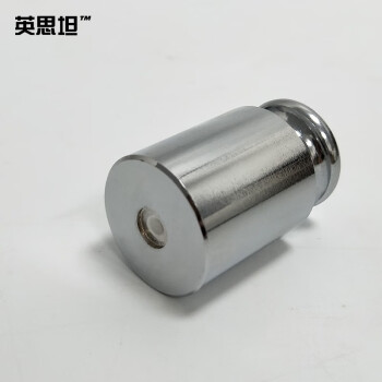 安赛瑞 平头钢制砝码 实验用校准砝码钢质镀铬M1级连体砝码电子称天平砝码 1000g 601059
