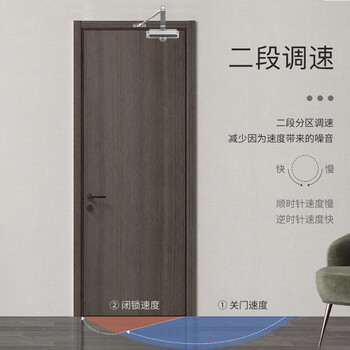 飞球（Fly.Globe）闭门器液压缓冲自动关门器 承重25-45kg FQ-051