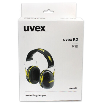 UVEX优唯斯2600002 K2 防噪音耳罩  头戴式 SNR32dB 1副