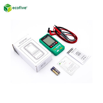 ecofive（莱靡） MS102 卡片万用表 智能多用表 免换挡防烧真有效值