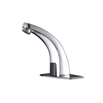 立新求精 感应水龙头全自动水龙头 直流（装电池） 单冷感应式水龙头 合金感应洗手器23A99 配2根管（定制）