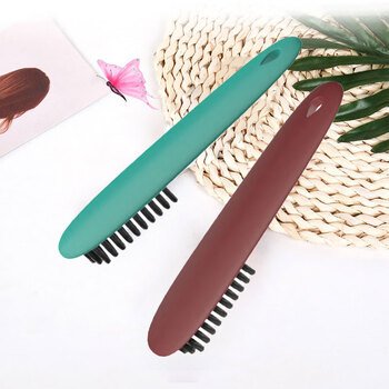 亿丽佳 塑料小刷子鞋子清洁刷软毛洗鞋刷洗衣服刷板刷鞋刷子（颜色随机）15件/组