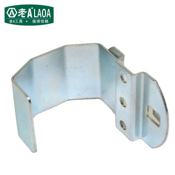 老A LAOA LA11401-p货架挂钩配件展示架挂钩工具货架挂钩 杆件托架80mm(5支装) 量大定制