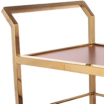 益美得 WY3023 三层收送手推餐车移动小吃酒水服务车 830*450*960mm