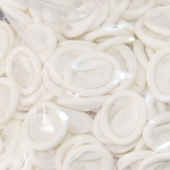 者也 乳胶手指套无尘防滑农用一次性工业橡胶劳保美容美甲手指套粉笔点钞 白色(手卷)大码/700个