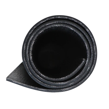 海斯迪克 gnjz-307 橡胶板 铺车底用橡胶垫防滑耐磨输送带 1米*1米*5mm 夹线