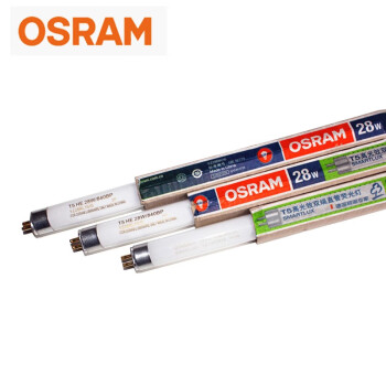 欧司朗(OSRAM) T5高光通直管荧光灯 54W/865 6500K 1.2米 整箱装50支