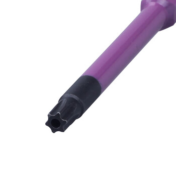 安力士牌（ANEX）梅花内六角批咀ACTX-2015带孔风批头T20X150mm梅花型电动批嘴 星型螺丝刀