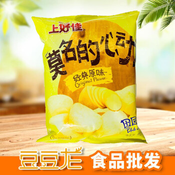 上好佳薯片烤肉番茄甜辣味原味80克12袋箱甜辣味80克12袋