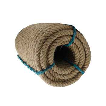 苏识 JY167 麻线细麻绳手工装饰包装吊牌捆绑复古天然黄麻绳 12mm 浅黄色10米