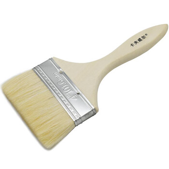 卡夫威尔 羊毛刷 涂料油漆刷子 软毛刷子清洁工具内墙漆刷墙工具 4英寸 EM2964
