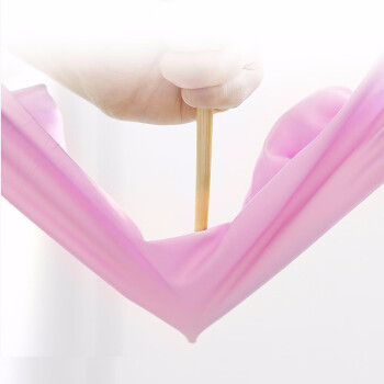庄太太【M薄款不加绒】厨房清洁洗衣洗碗防水胶皮硅胶pvc手套