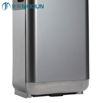 莫顿（MODUN） 喷气式干手器双面干手机酒店烘手机220*300*687MM 银色单电机M6667