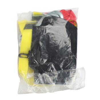 霍尼韦尔DL-C2单挂点双挂钩集成式全身式安全带 配1.2m双叉缓冲系绳和2个脚手架挂钩