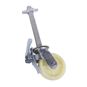 出极 脚手架轮子 架子移动轮 加固 一个价 极速发货 白尼丝杆AB刹