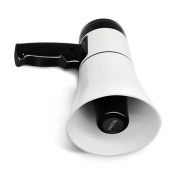 百舸 手持喊话器 蓝牙无线喇叭大功率扩音器摆摊支持插卡播放可录音 20w300秒