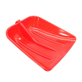 兰诗 WY4122 塑料大铲加厚平底锹屯粮铲胶铲子粮食饲料铲特大号铲锹 红色150*38CM