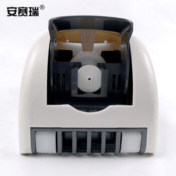 安赛瑞 手动泡沫皂液器 壁挂式洗手液瓶 400ml 卫生间泡沫机清洁机  白色 710090