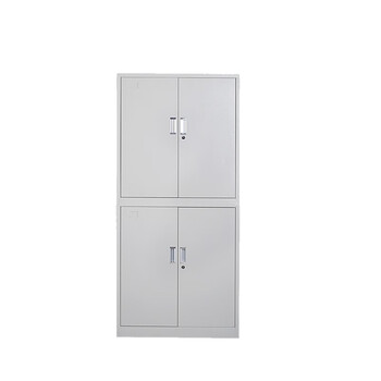 盛花 通双节文件柜储物柜资料柜1800*850*390mm上一下一层板