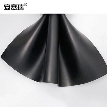 安赛瑞 10KV高压绝缘地垫（1×10m）10千伏高压配电房安全绝缘地毯垫 5mm绝缘地垫黑色五杠 16094