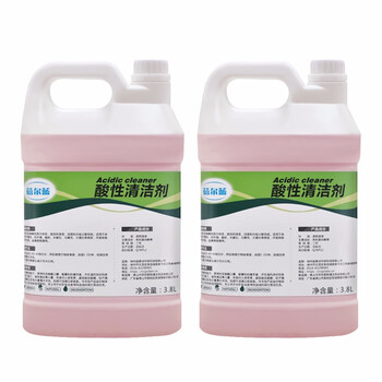 蓓尔蓝 BEL037 酸性清洁剂 商用外墙瓷砖大理石污垢清洁剂 3.8L*4瓶