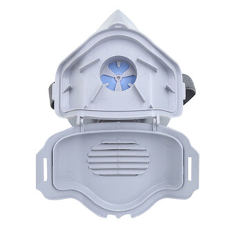 一护 KN95工业防尘口罩 防工业粉尘半面具304型(过滤效率99.6%) 主体+1片滤棉