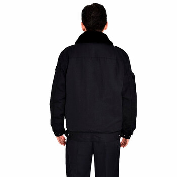劳保佳 正品精工棉服 多功能防寒大衣 冬季制服套装  藏青色套装 170 可定制
