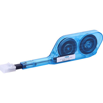 蓝邮 MPO一按式光纤清洁笔 MTP口连接器插芯端面清洁器一键式光纤跳线尾纤清洁器蓝色