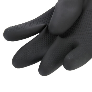 得鸟(DENIAO) 35CM短袖工业耐酸手套 B定制 10双装