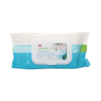 3M 爱护佳环境表面湿巾 加大加厚 卫生清洁用品56片/包 两包装