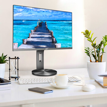 AOC 27英寸 4K高清 IPS广视角 99%sRGB 商用办公节能 低蓝光不闪 三边微边 液晶电脑显示器 U2790PQU